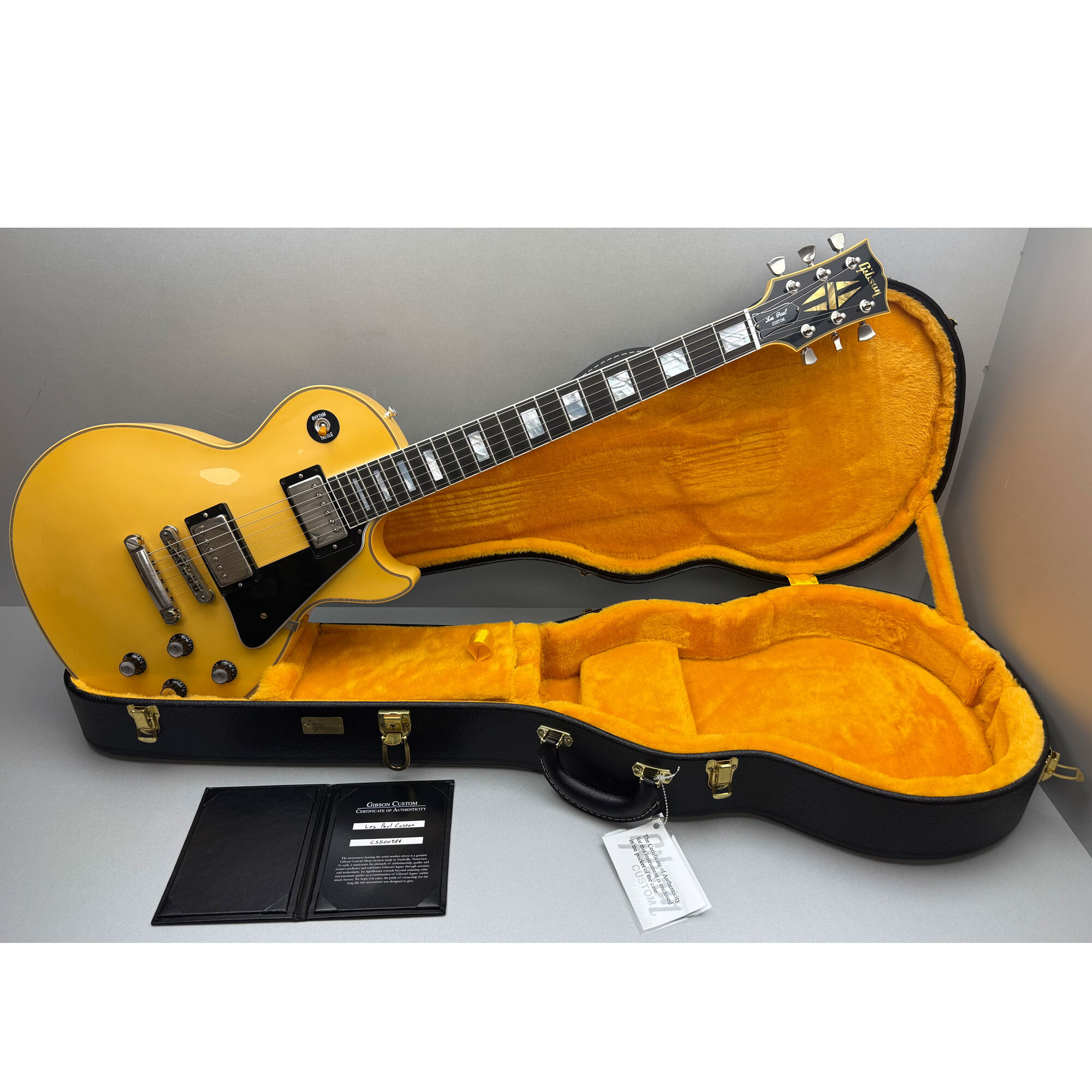 Gibson Custom Shop Les Paul Custom Anitq box