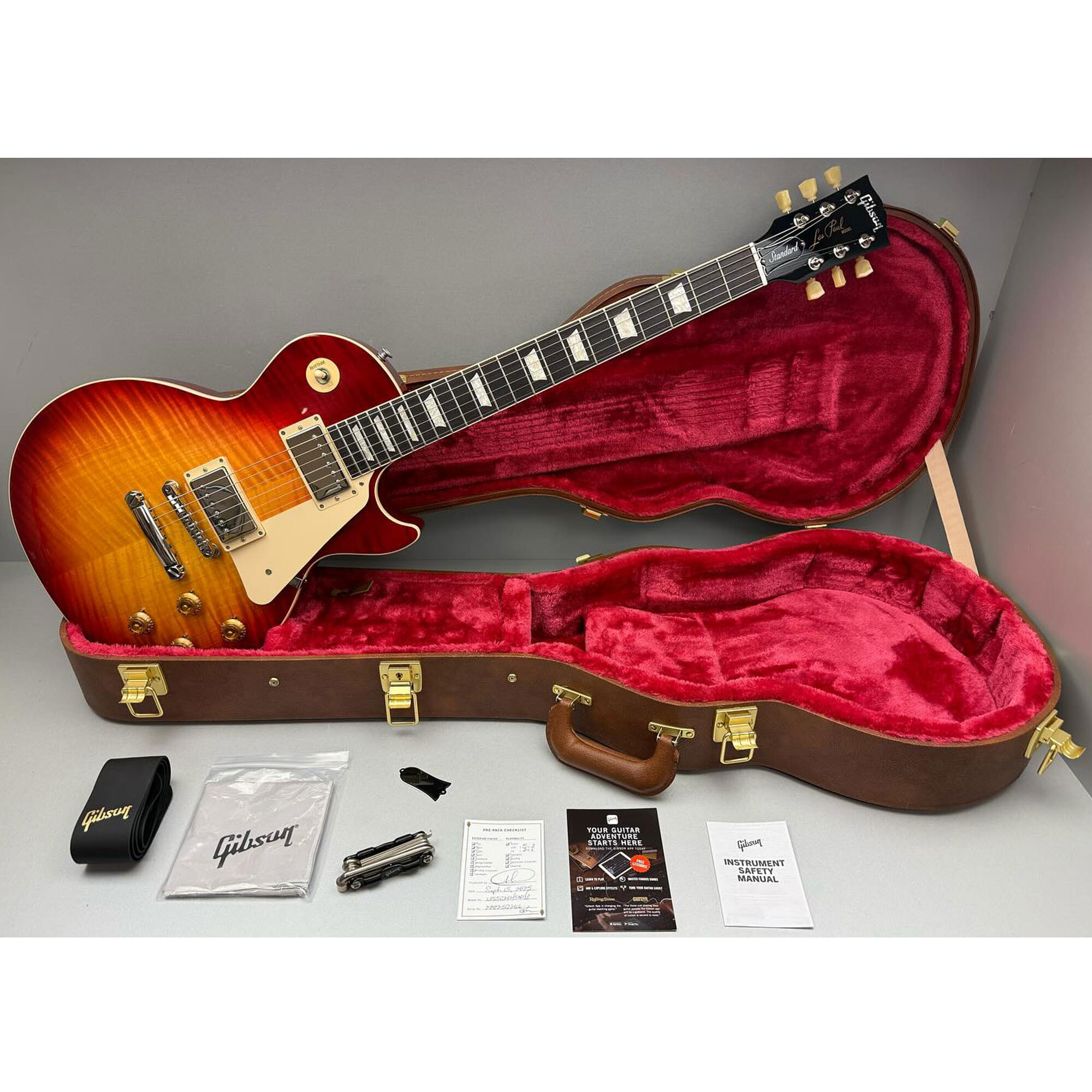 Gibson Les Paul Standard 50s AAA Exclusi box