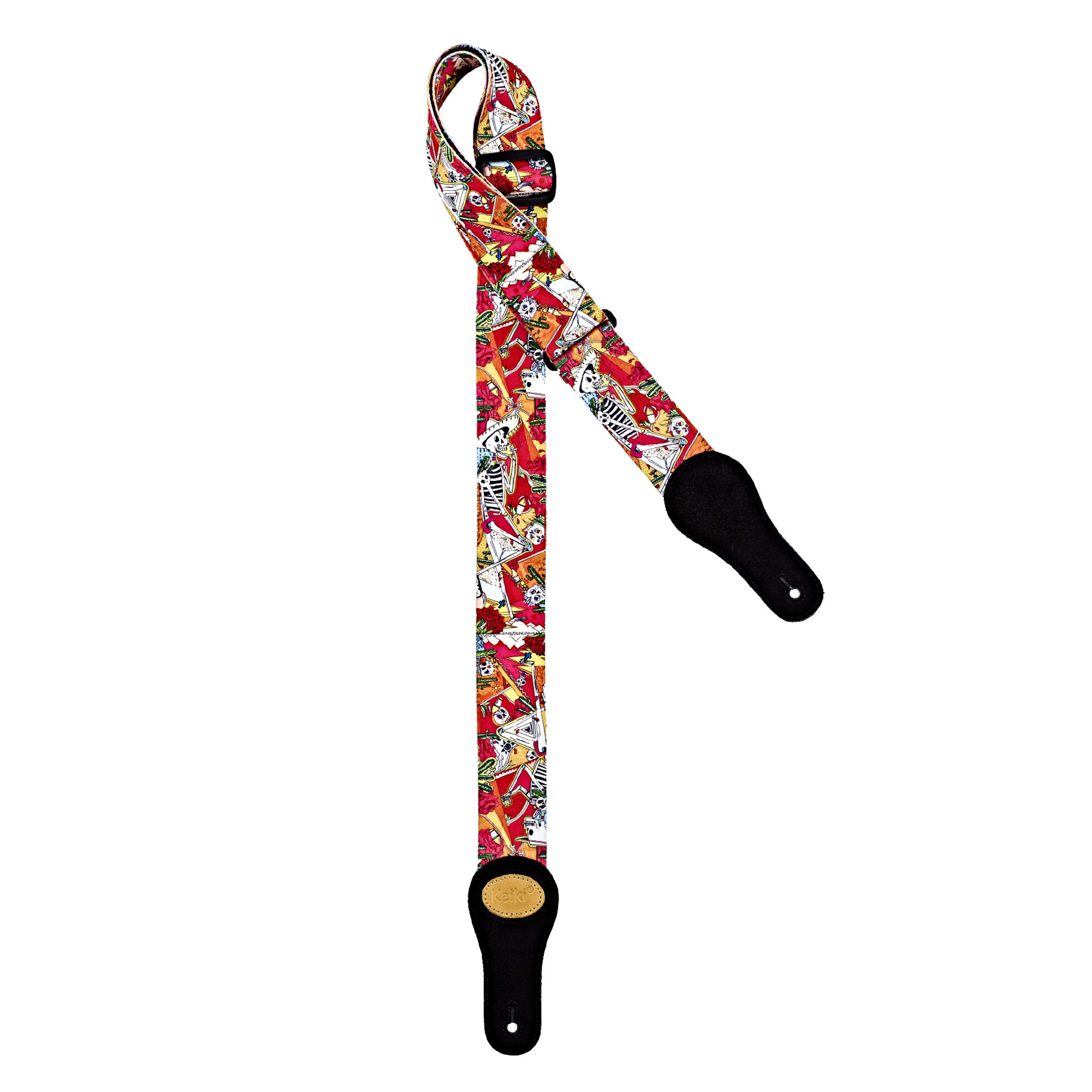 KEIKI KNS-EM Nylon Guitar Strap El Muerto