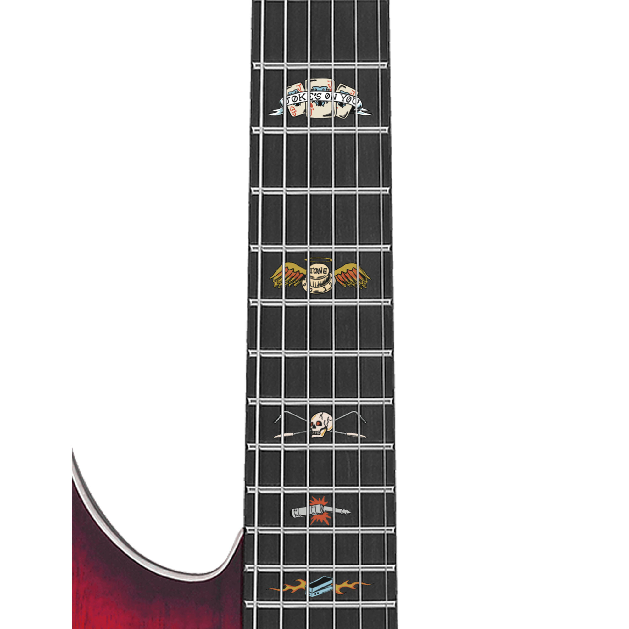 fretlook Inlay Sticker  Chibson  Shred H box