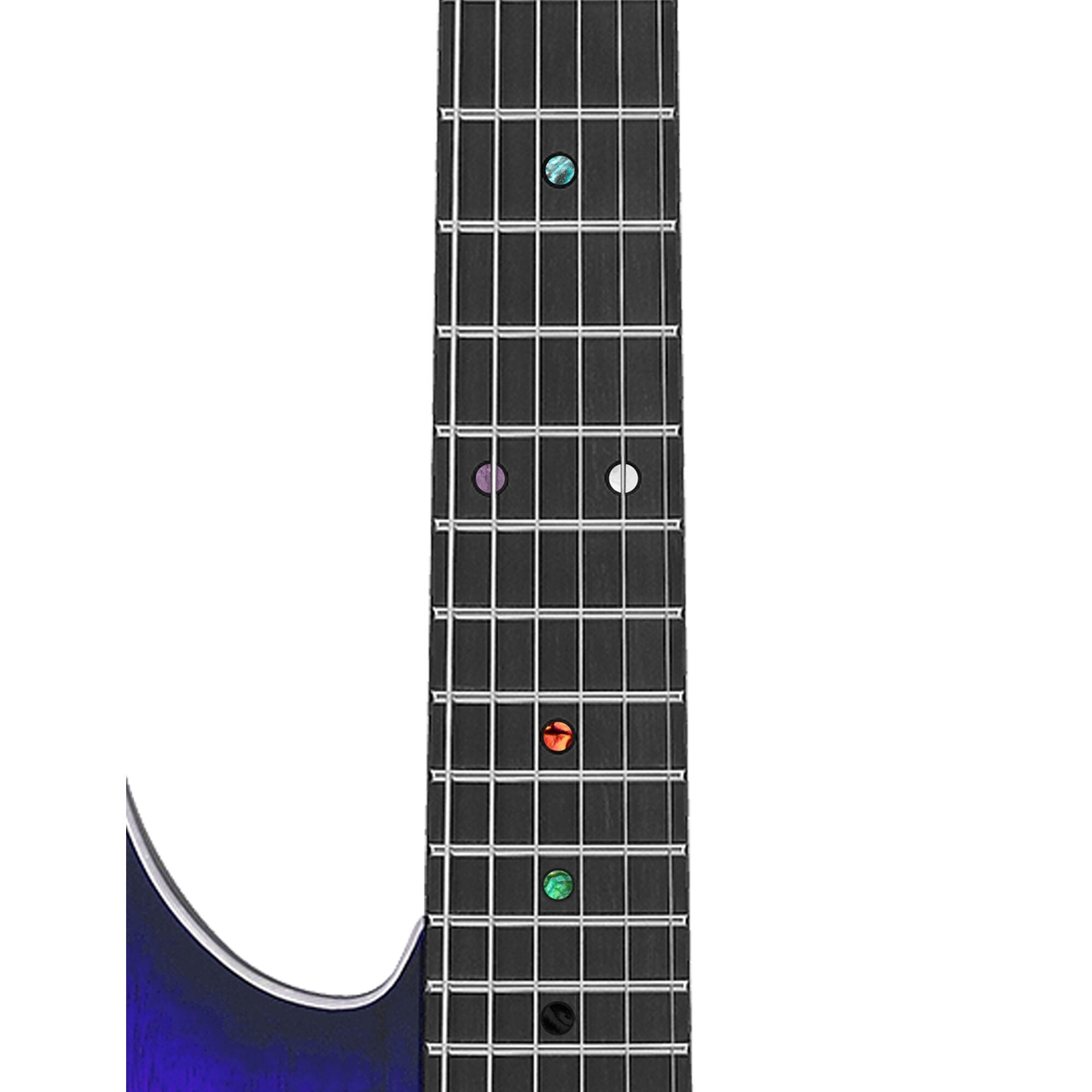 fretlook Inlay Sticker  Dots  Multi-Colo box