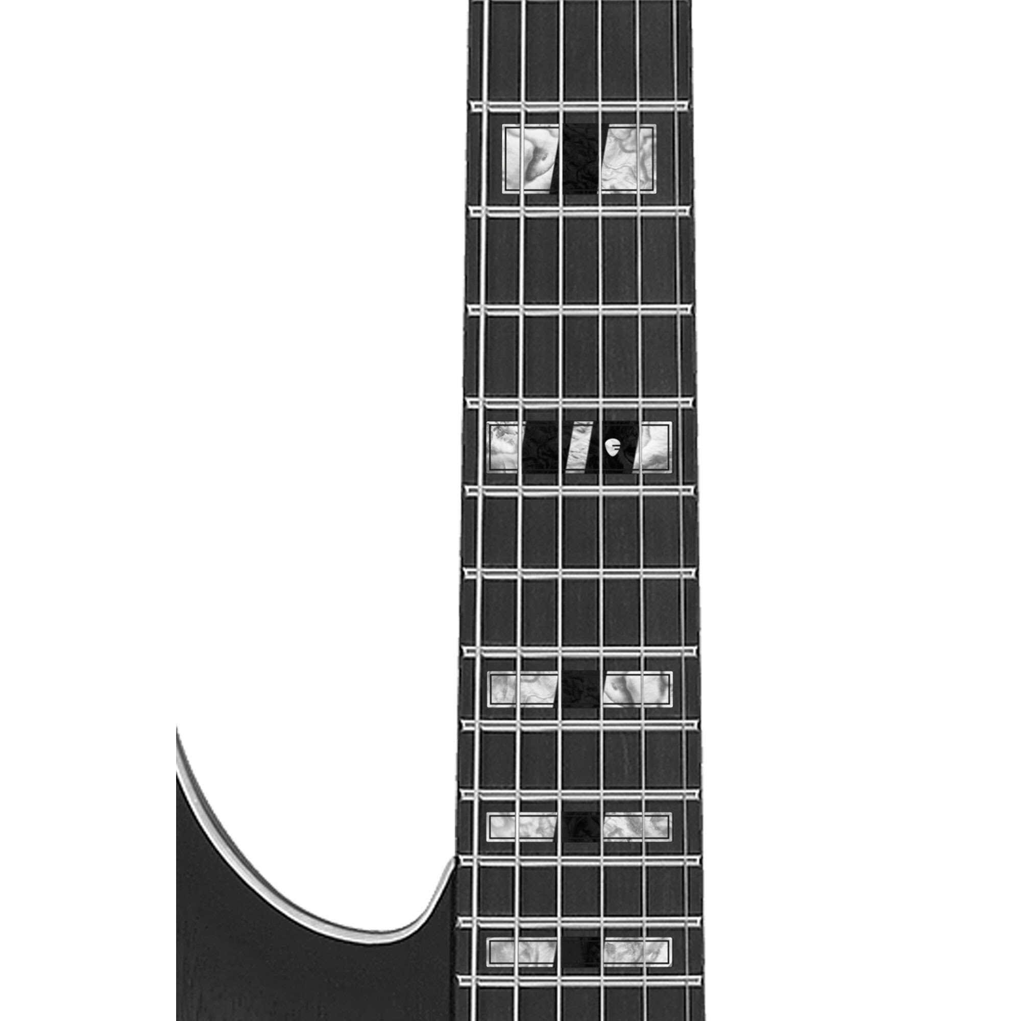 fretlook Inlay Sticker  Ibby Blocks  Pure Black