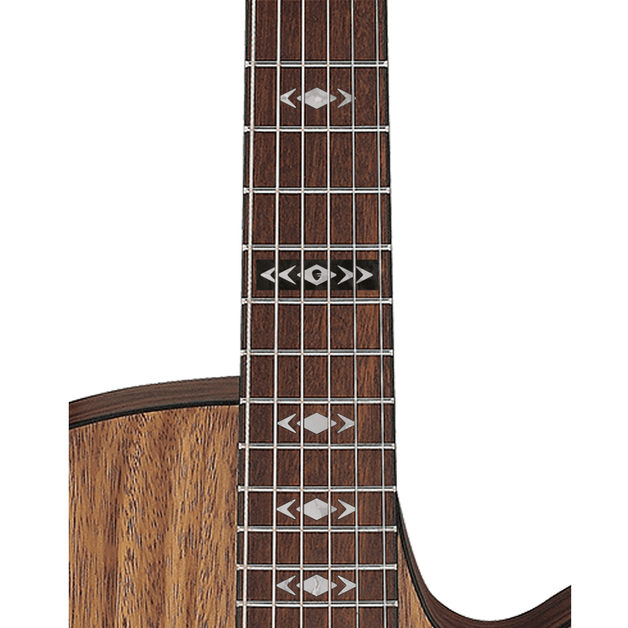 fretlook Inlay Sticker  Diamonds & Arrows  Liquid Grey