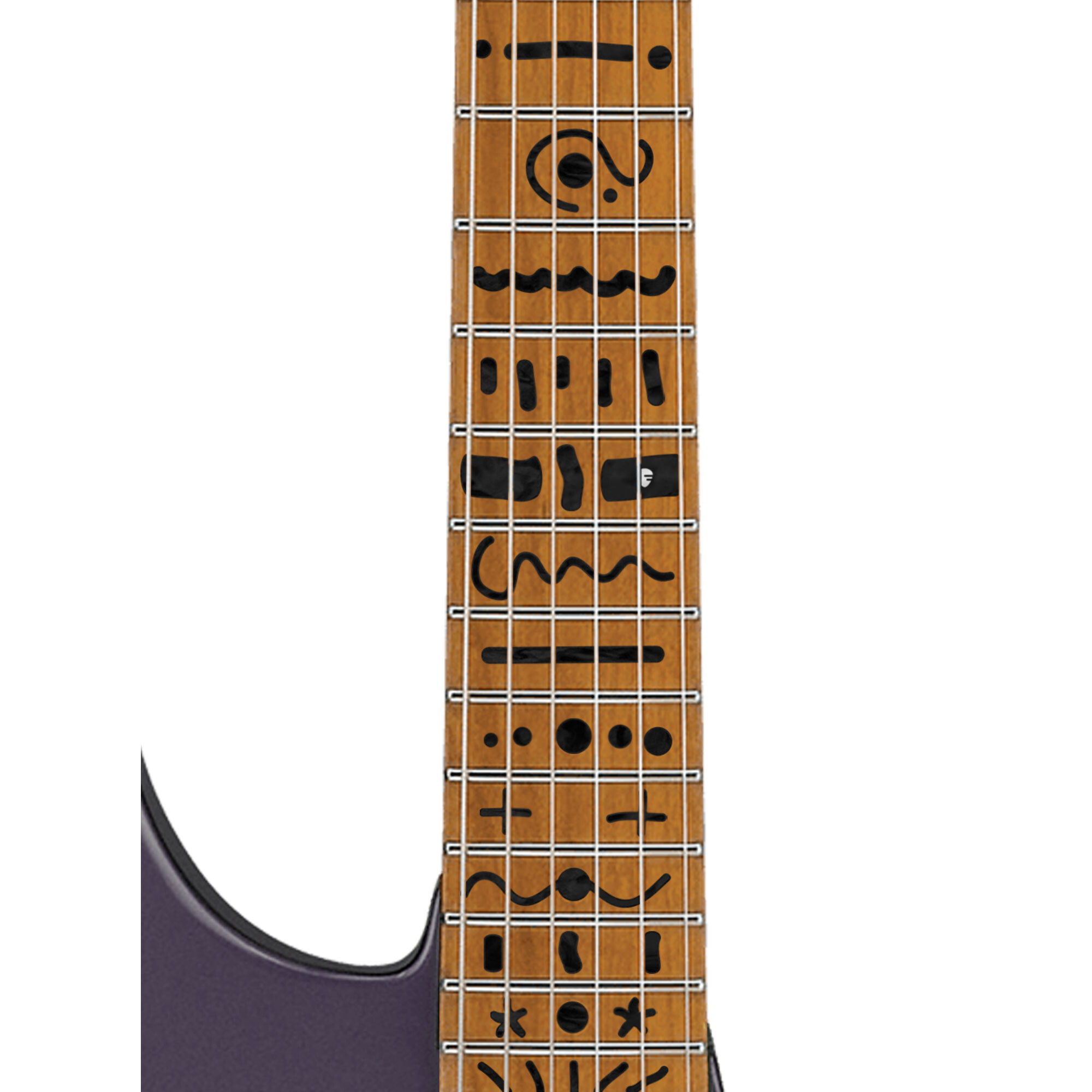 fretlook Inlay Sticker  Insane  Aged Bla box
