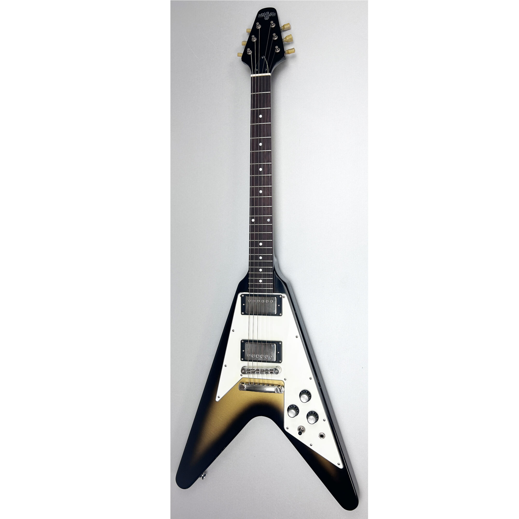 Maybach Jetwing M Gold Burst 60s Slim Ta box