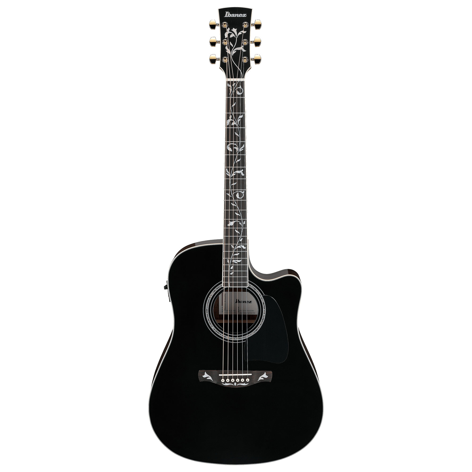 Ibanez Artwood AW391RCE-BKH Black High Gloss