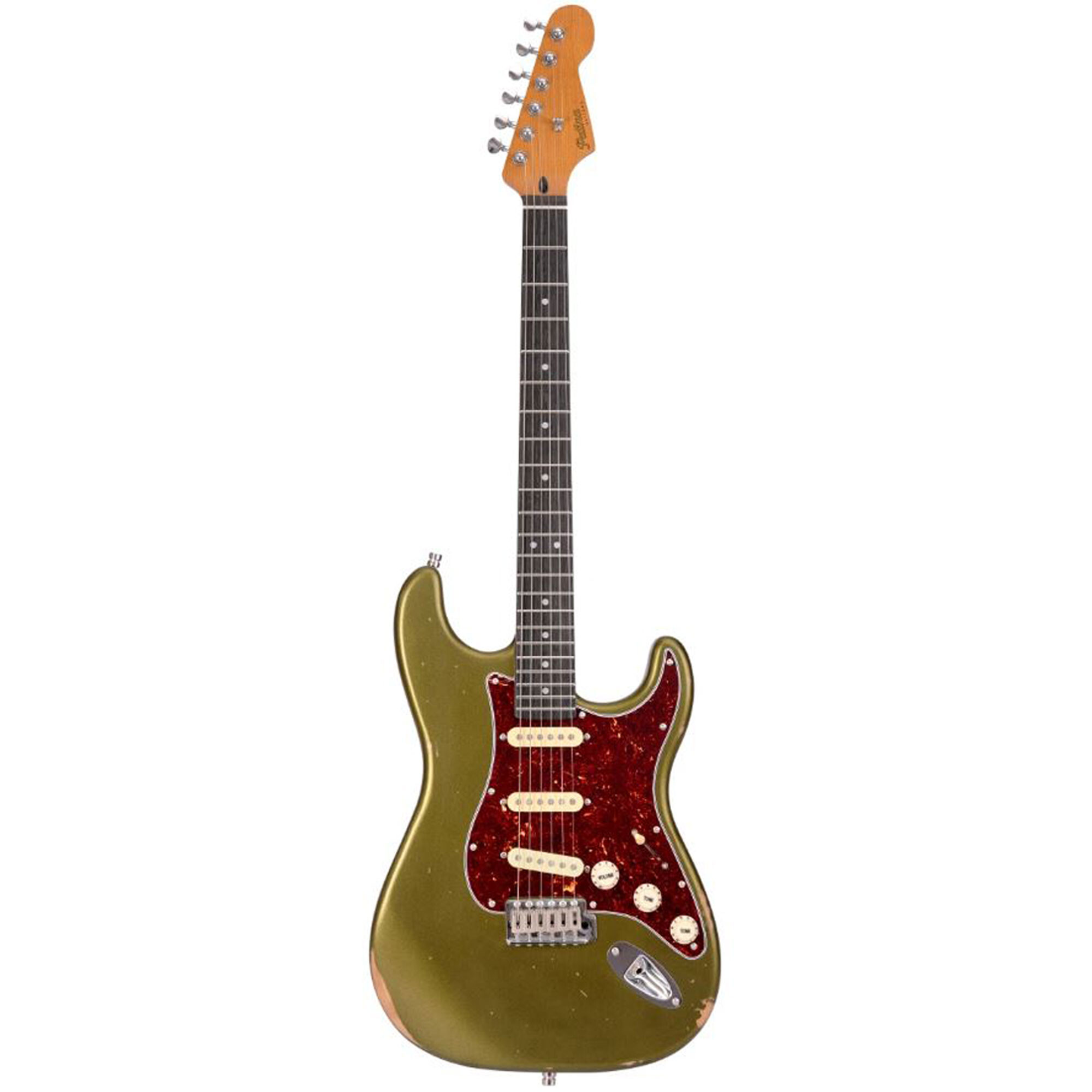 Patina Guitars PS-6 SGR R Sherwood Green box