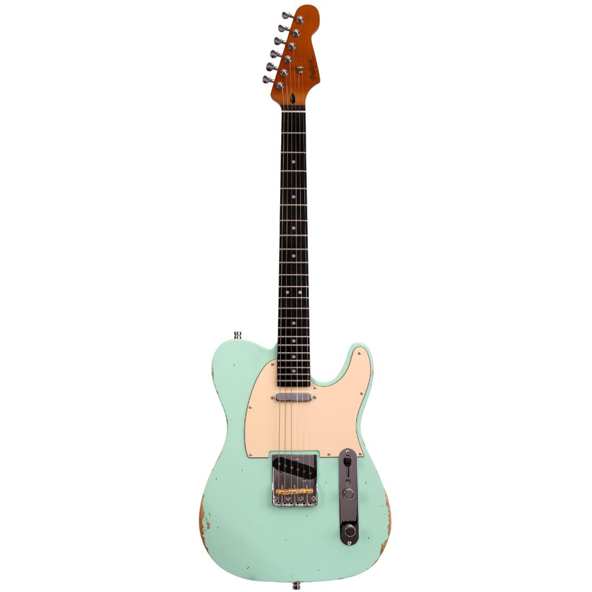 Patina Guitars PT-6 SFG R Sea Foam Green box