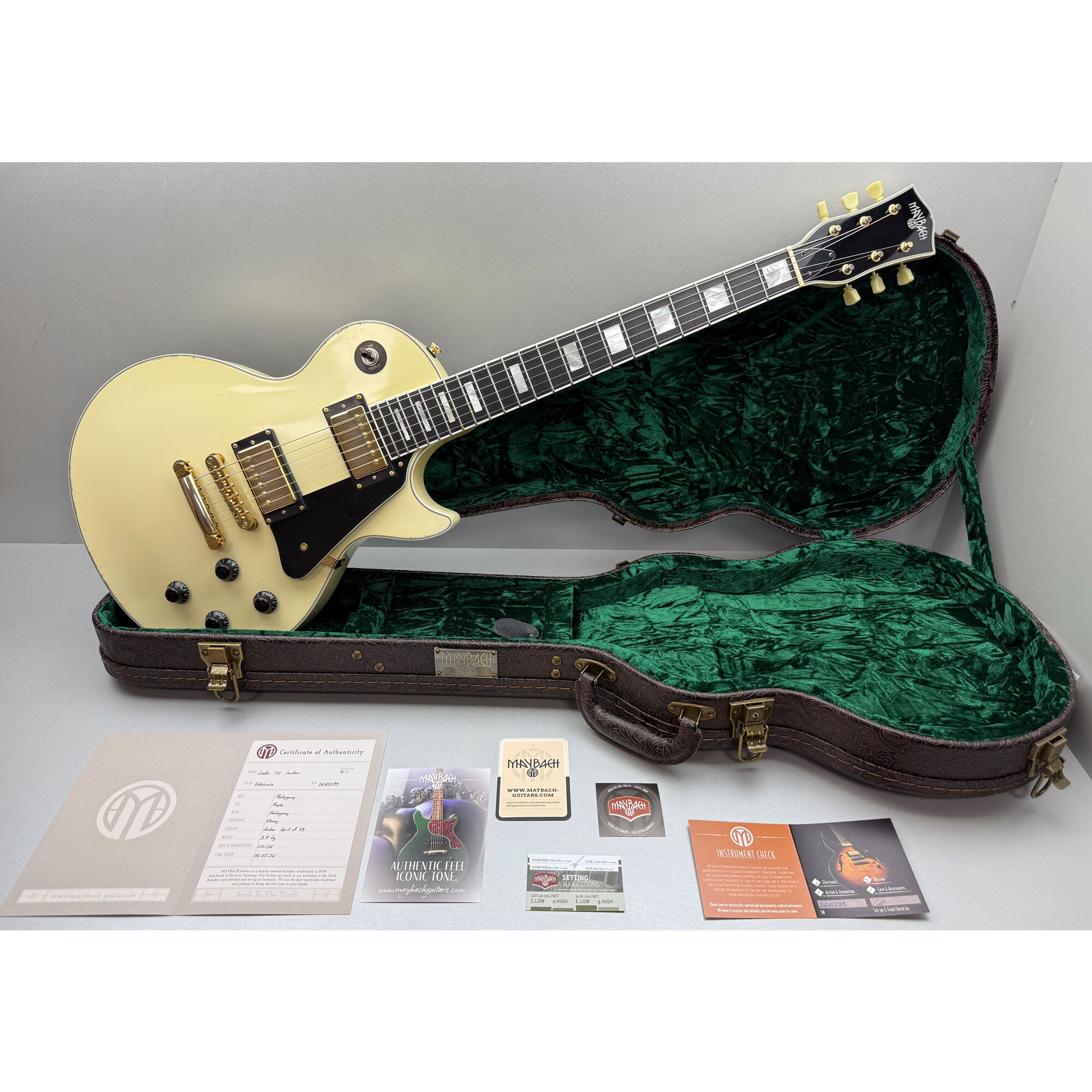 Maybach Lester 72 Custom Edelweiss Aged box