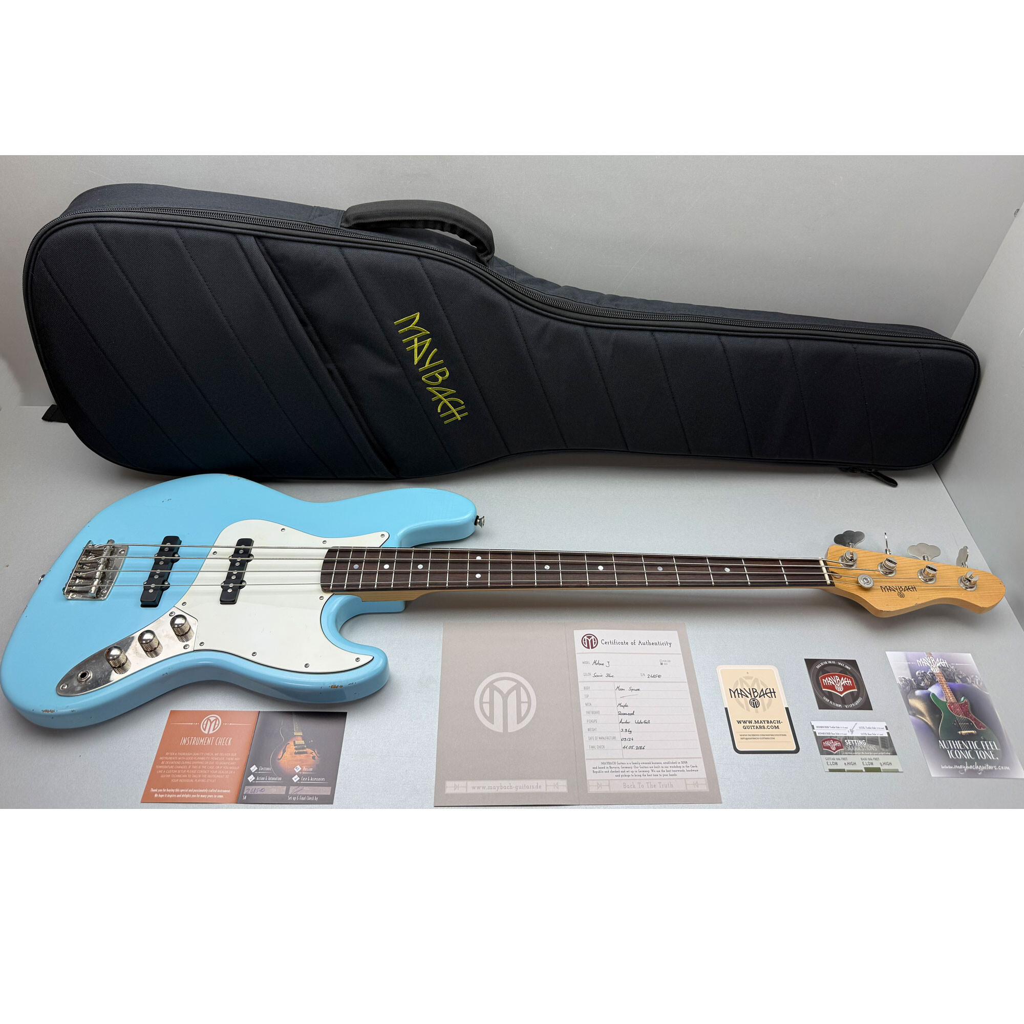 Maybach Motone J Sonic Blue Aged
