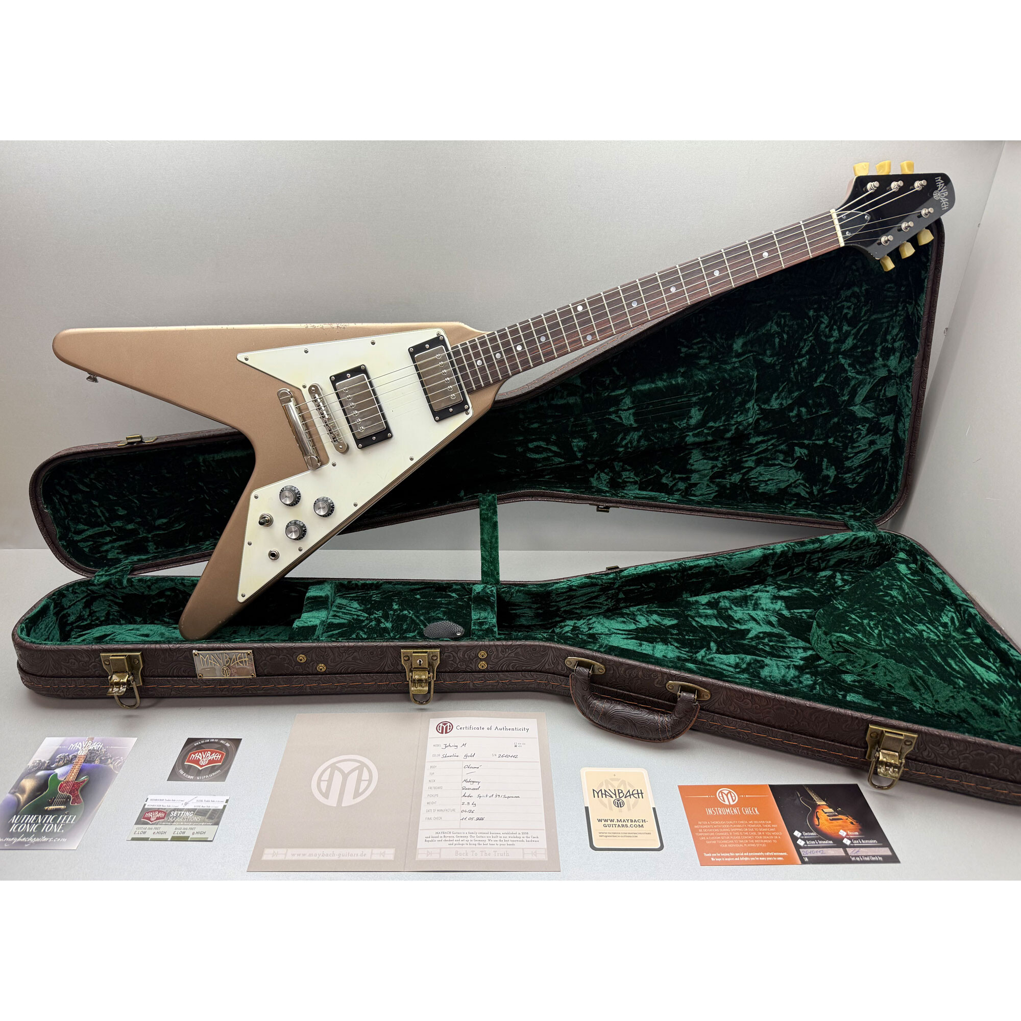 Maybach Jetwing M Shoreline Gold Aged