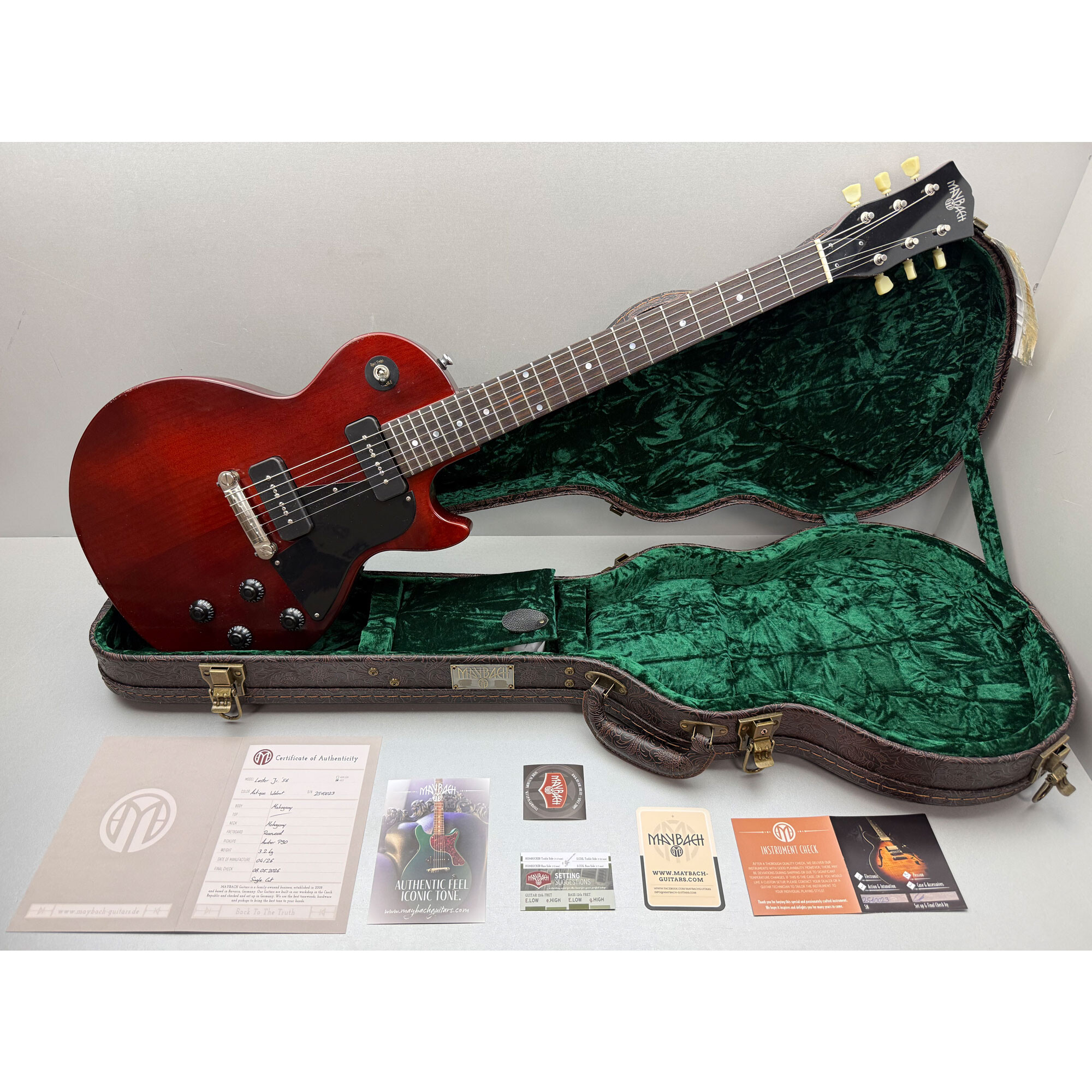 Maybach Lester Jr. 56 Single Cut Special Antique Walnut Aged