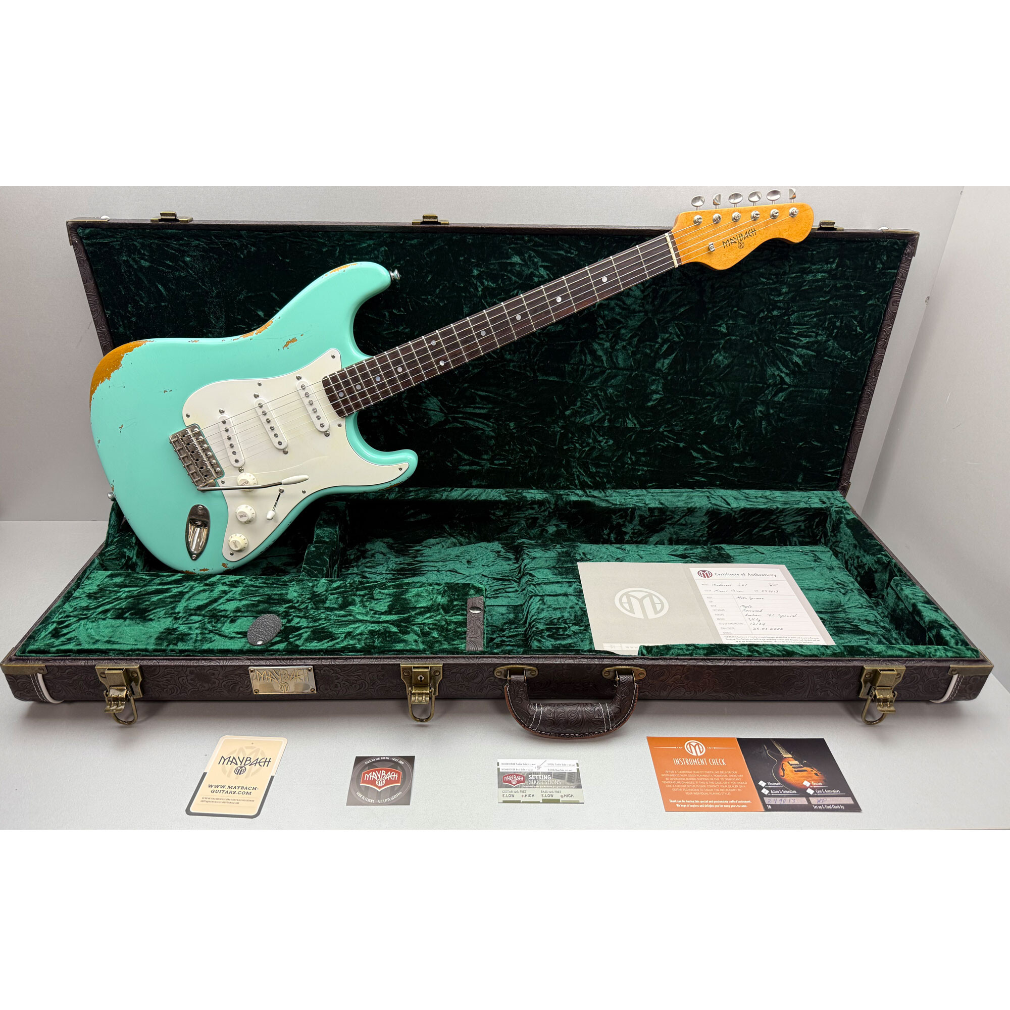 Maybach Stradovari S61 Miami Green Heavy Relic