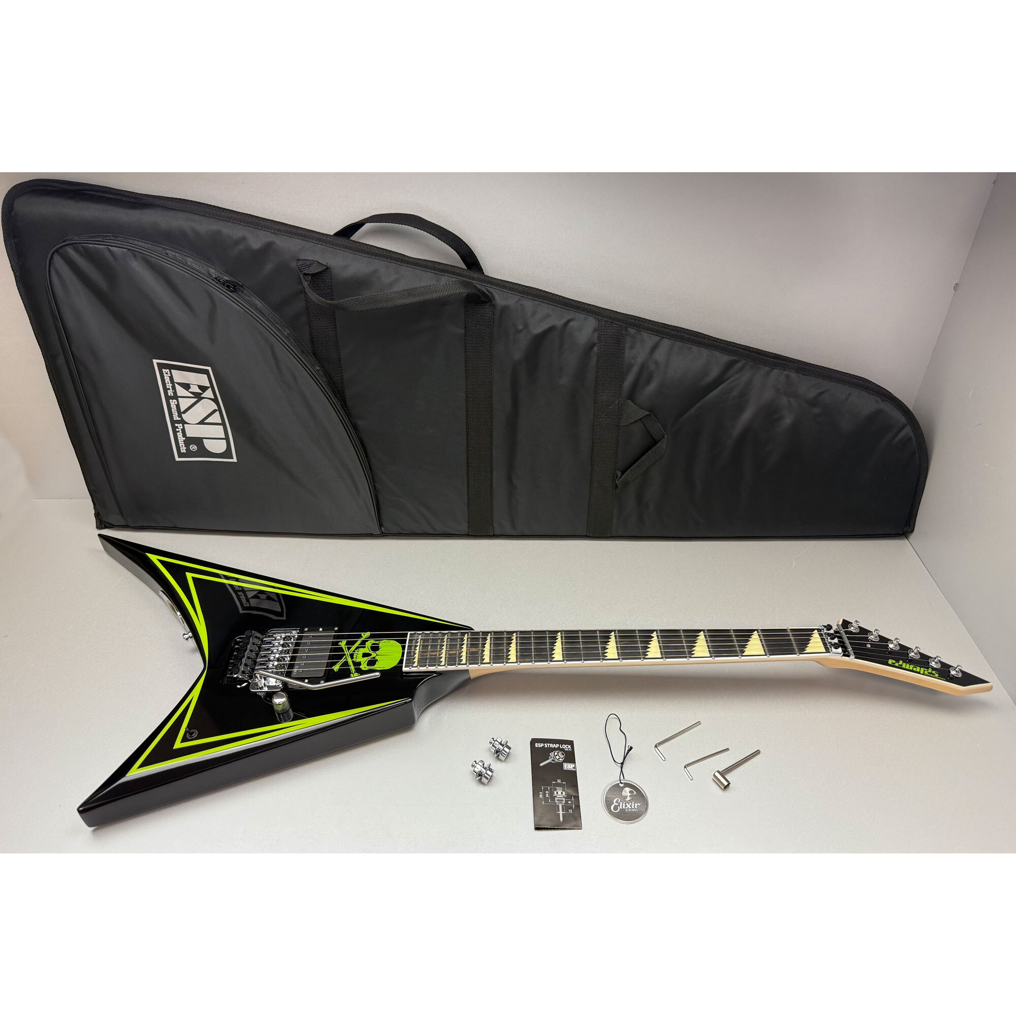 ESP Edwards E-Alexi Greeny Alexi Laiho Signature