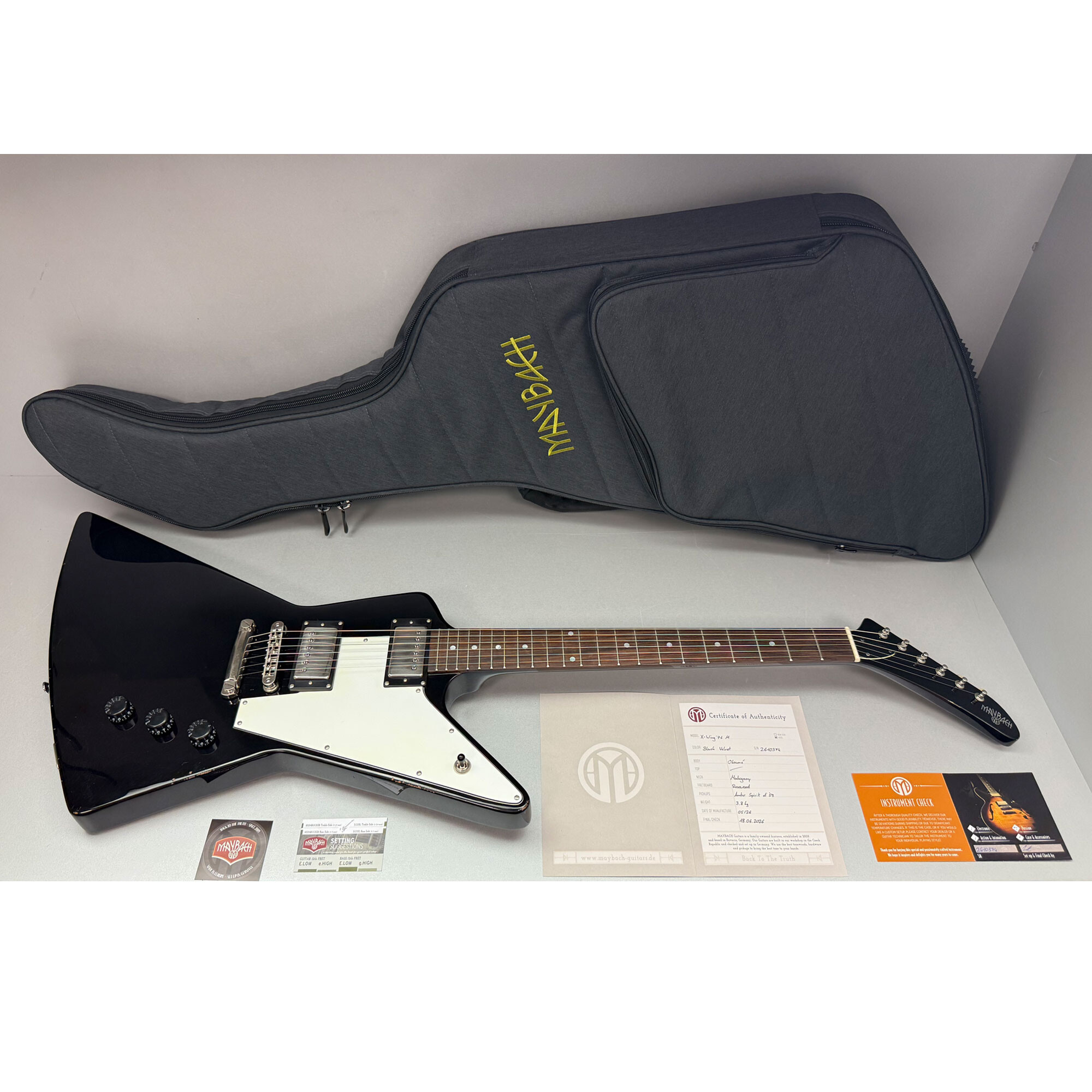 Maybach X-Wing 76 M Black Velvet Aged box