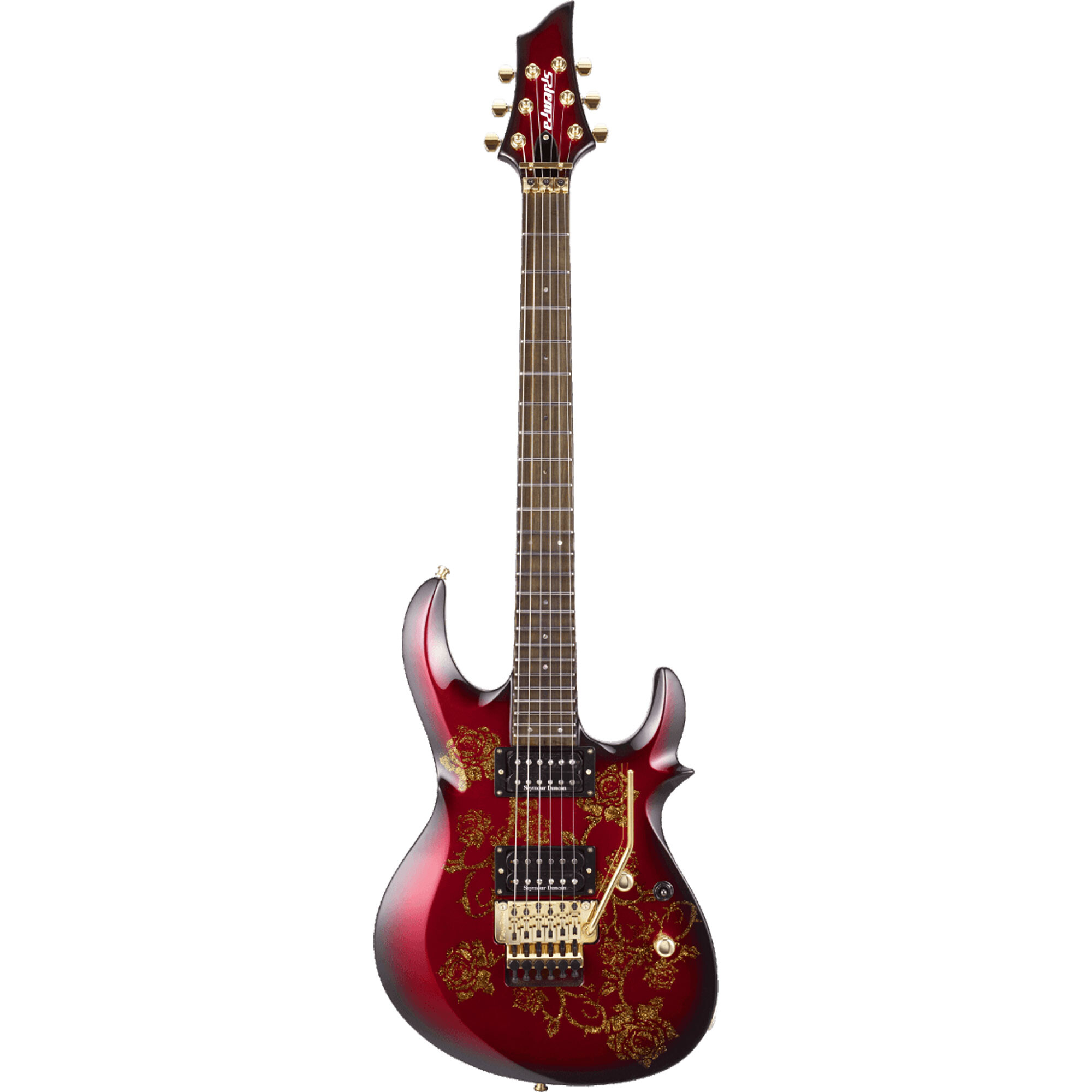 ESP Edwards E-Maiden Rose Hizaki Signatu box