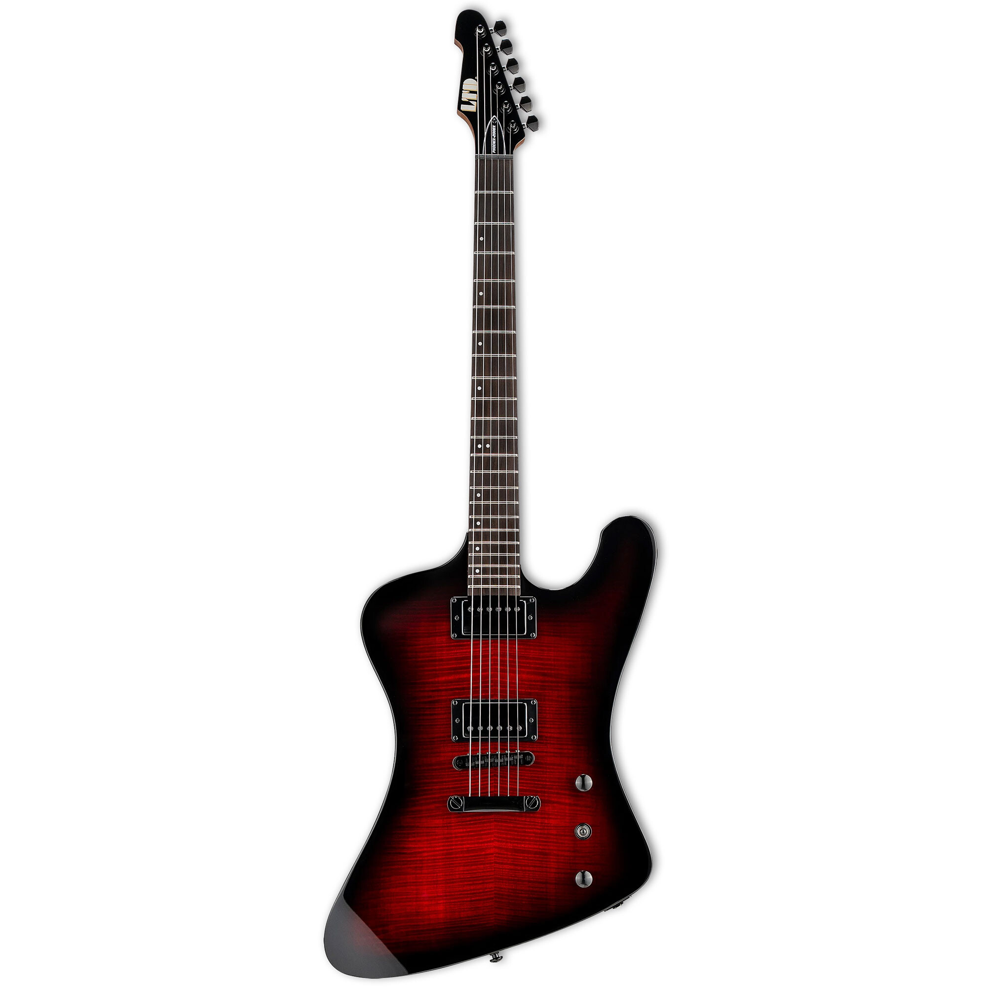 ESP LTD Phoenix-200DX Red Burst box