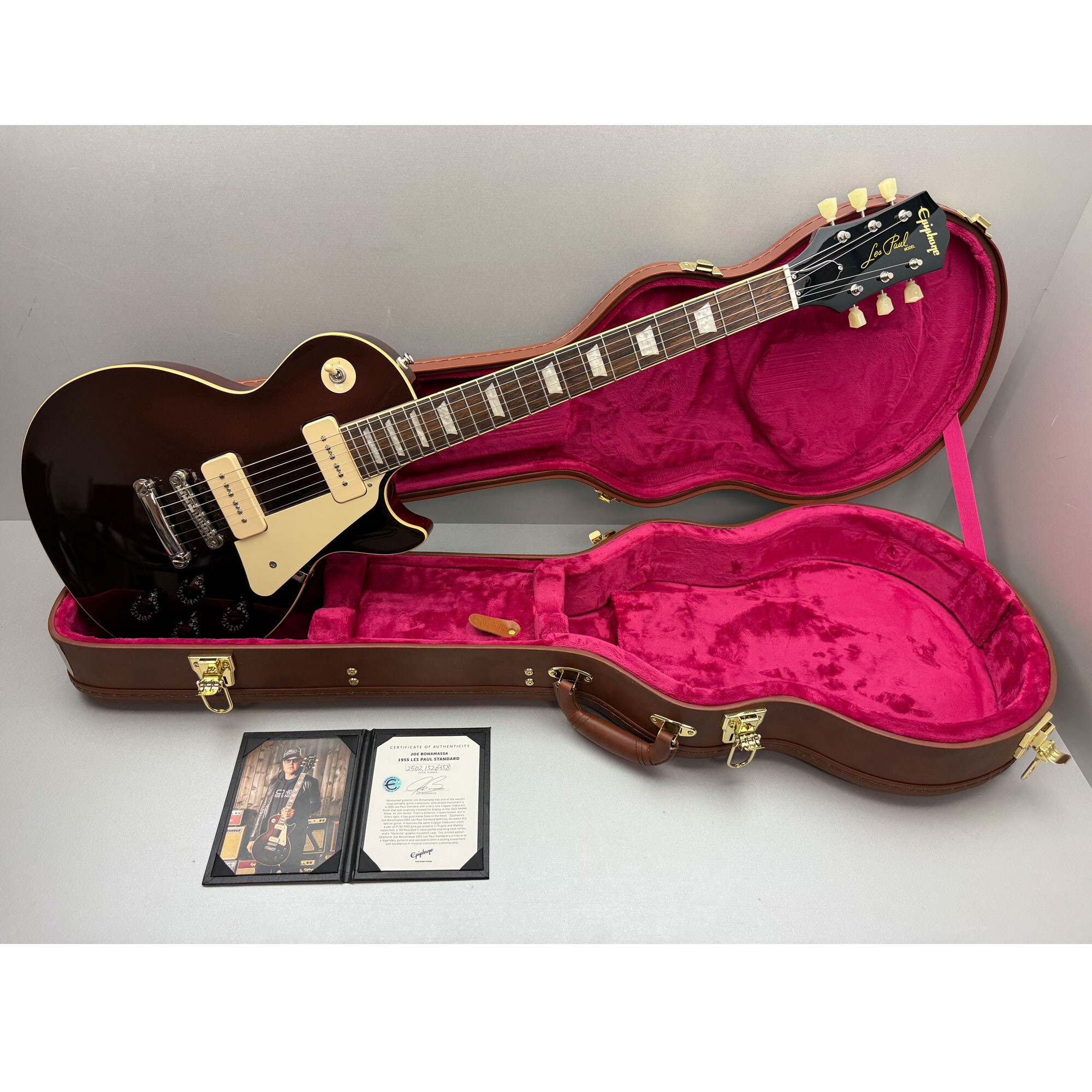 Epiphone Joe Bonamassa 1955 Les Paul Sta box