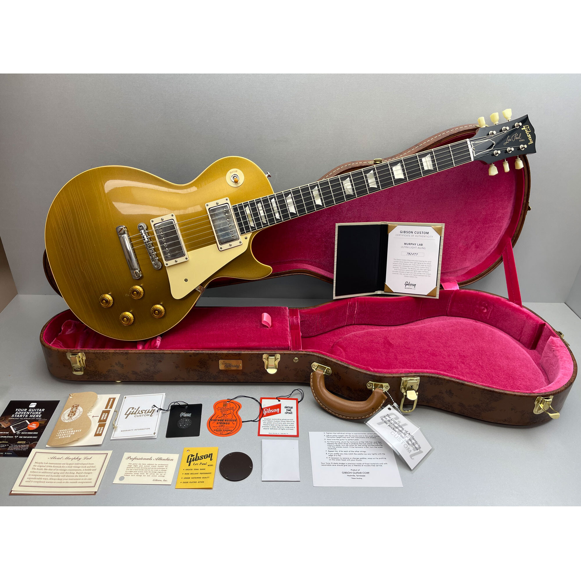 Gibson 1957 Les Paul Goldtop Double Gold Ultra Light Aged Se
